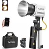 Godox ML60IIBi Bi-Color LED Video Light, 70W Handheld LED Light