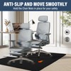 Sayene Office Chair mat for Hardwood Tile Floor,55"x35" Anti-Slip Floor