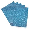 LALAFINA 5pcs Ripple Water Sheet PVC Ripple Water Effect Sheet