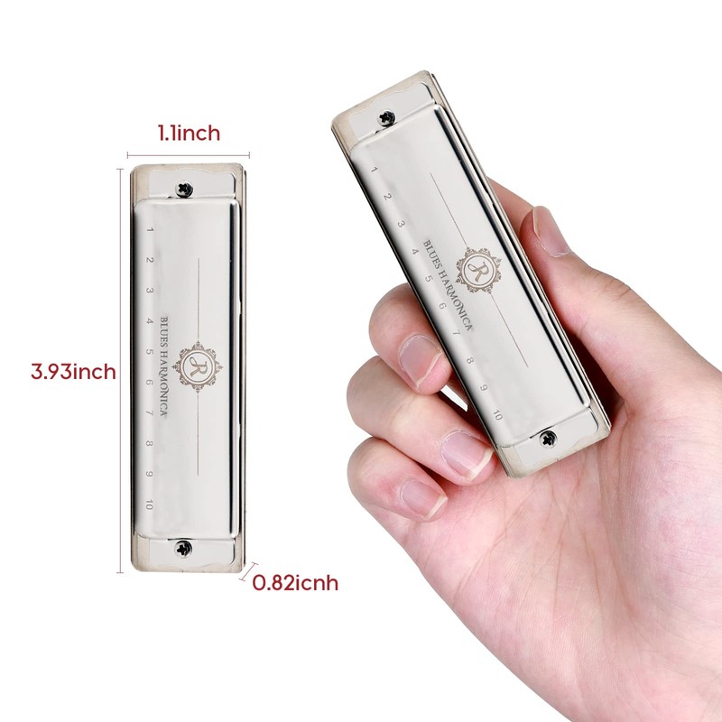 JDR North Harmonica Set of 3 C G A Key
