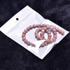 Asingeloo - Gema de jaspe natural, redonda, perlas sueltas, ágata