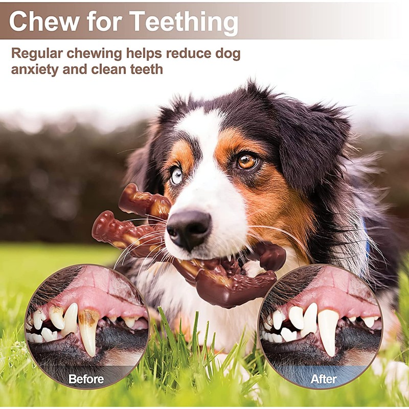 PETSTA Indestructible Dog Toys for Aggressive Chewers Extreme Tough Dog