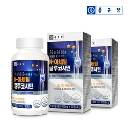 Darby Shop Chong Kun Dang Glucosamine 6 months N-Acetyl Glucosamine Chong Kun Dang N Acetyl Glucosamine N Acetyl Glucosamine, 2 units, 0.6 g, 90 tablets / 다비샵 종근당 글루코사민 6개월 N-아세틸글루코사민 종근당엔아세틸글루코사민 N아세틸글루코사민, 2개, 0.6g, 90정
