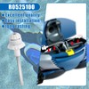 PEUTIER 2pcs Pool Cleaner Shaft Assembly, Reliable ABS Pool Cleaner