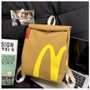 Men Women McDonald's Backpack Starbucks Backpack for Teen Girls Kids
