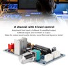 12V Amplifier Board 4 Level Control Digital Stereo Bass Adjustment