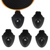 Andux Long Neck Golf Hybrid Club Headcovers with Interchangeable Number