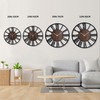 Mee 2ou 24 Inch Large Metal Wall Clock with Voice