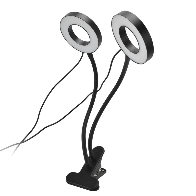 LED Grow Light DoubleEnd 360° Adjustable USB Powered Indoor Gooseneck
