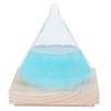 Distinctive Diamond Shape Weather Forecast Glass Bottle Home Decoration Birthday