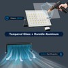 Dibaful 100 W LED Spotlight with Motion Sensor Light Sensor