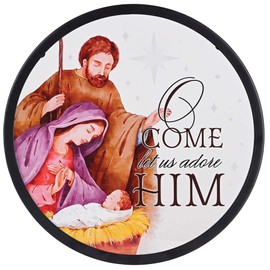 Elanze Designs The Shamrock - Irish Blessing - Green/White 10x10 Inch Metal/Glass Decorative Wall Art Sign