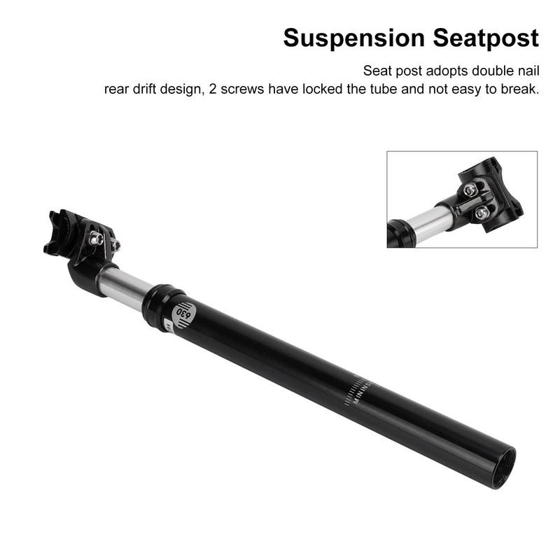 Suspension Seatpost Oil Pressure Damping Seatpost Shock Absorber 27.2mm for
