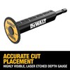DEWALT Impact Connect Pipe Cutter, PVC Cutter, Diamond Grit Cutting