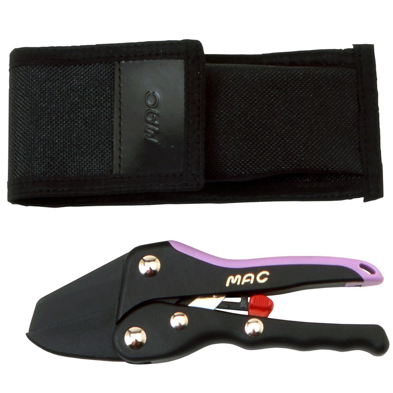 MAC Ratchet Power Mini Pruning Shears with Special Case