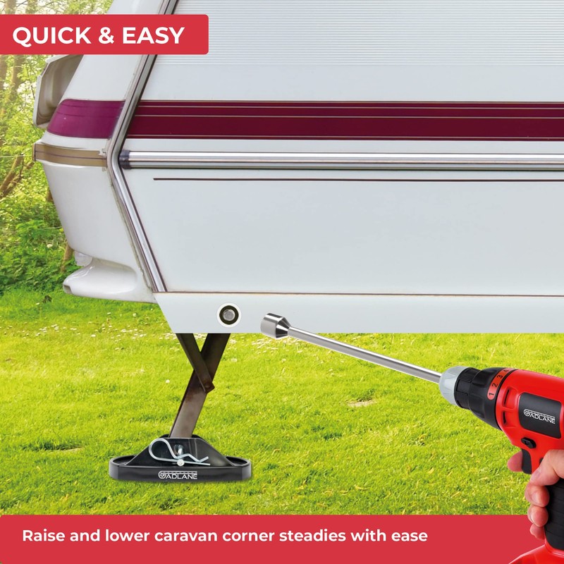 Gadlane Caravan Crank for Cordless Screwdriver
