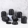 JUXYES 6 Pack Tea Tins Canister with Airtight Double Lids,