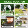 2 PCS Adjustable Double Shepherds Hook for Outdoor 47 inch