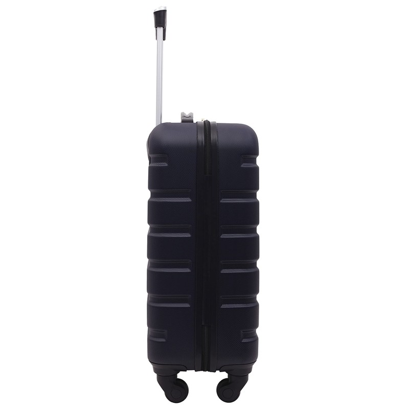Wrangler Hardside Carry-On Spinner Luggage, Navy Blue, 20-Inch