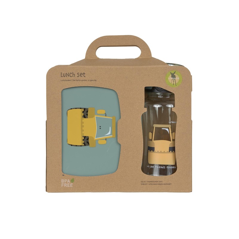 LÄSSIG Lunch Box & Drinking Bottle Set - Lunch Set