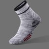 FEIDEER Men's Casual Crew Socks, Wicking Cushion Athletic Socks for