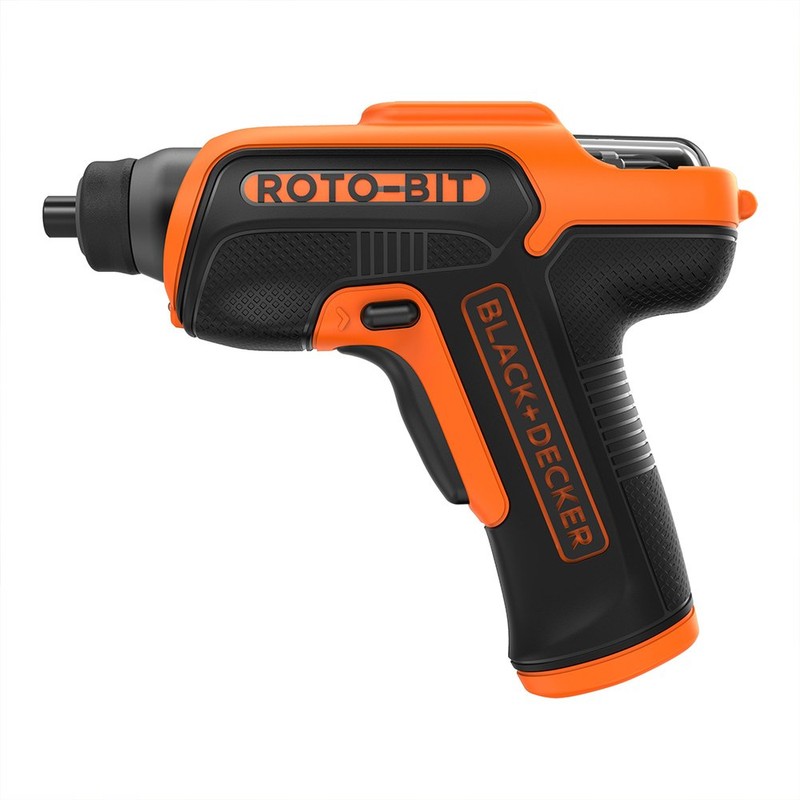 BLACK+DECKER CS36BSC-GB 3.6V Roto-Bit Storage Screwdriver - Orange (1-Piece)