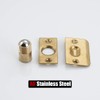 JQK Closet Ball Catch Door Hardware, Stainless Steel Catch Adjustable