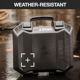 Pelican Vault V300 Multi-Purpose Hard Case (Empty Case) - for Camera, Drone, Equipment, Electronics, Sportman's Pistol Case, and Gear (Black)