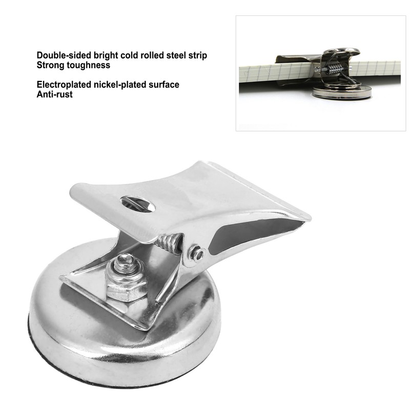 10Pcs Force Magnet Magnetic Clip L40 Axe Stainless Steel 32mm