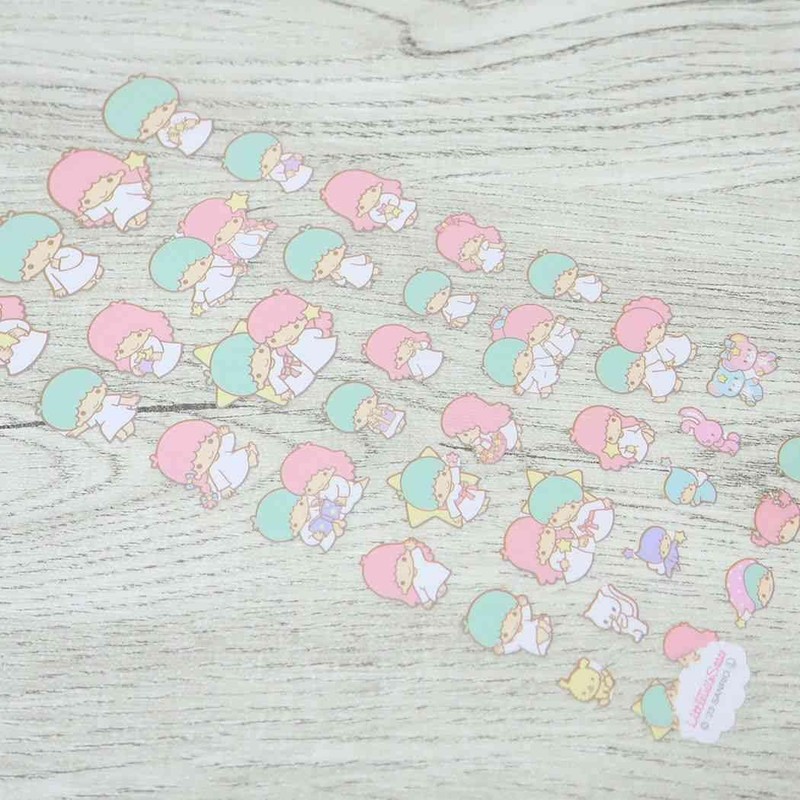 Little Twin Stars [Sticker Sheet] 4 Size Sticker 4 Size