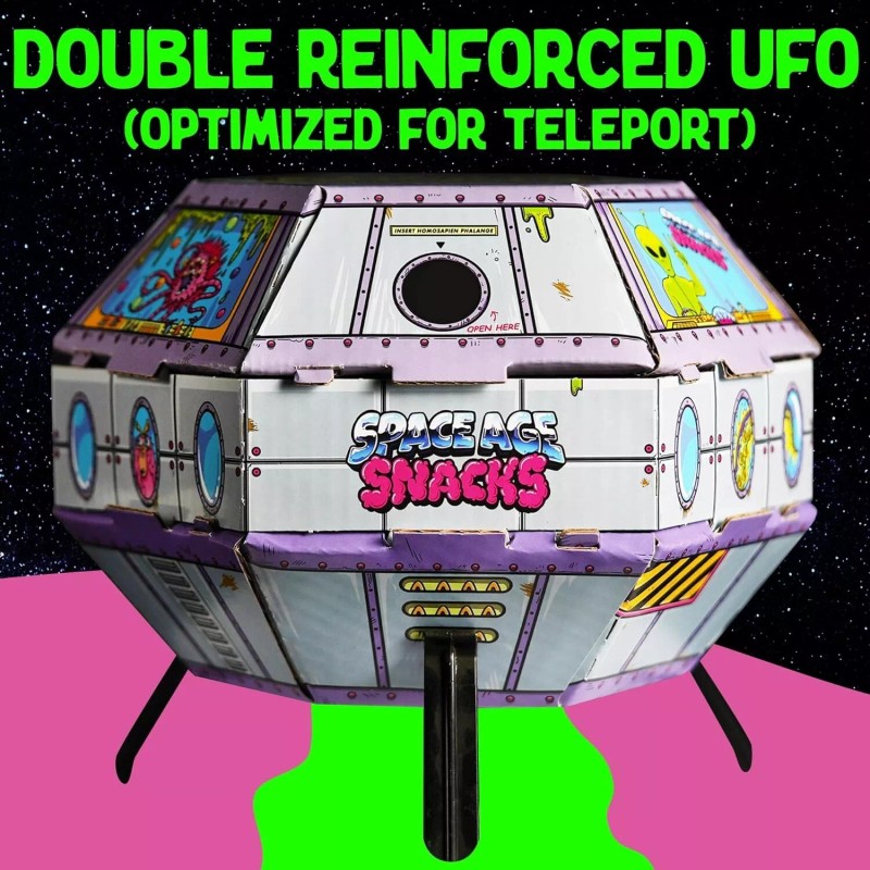 Space Age Snacks FREEZE DRIED UFO Candy - 9 Kinds