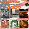 CANAANIN Magnetic Cable Zip Tie Mounts Clips Multipurpose Zip Ties