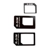 Enjoy 3-in-1 Nano to Micro Sim Adapter Set