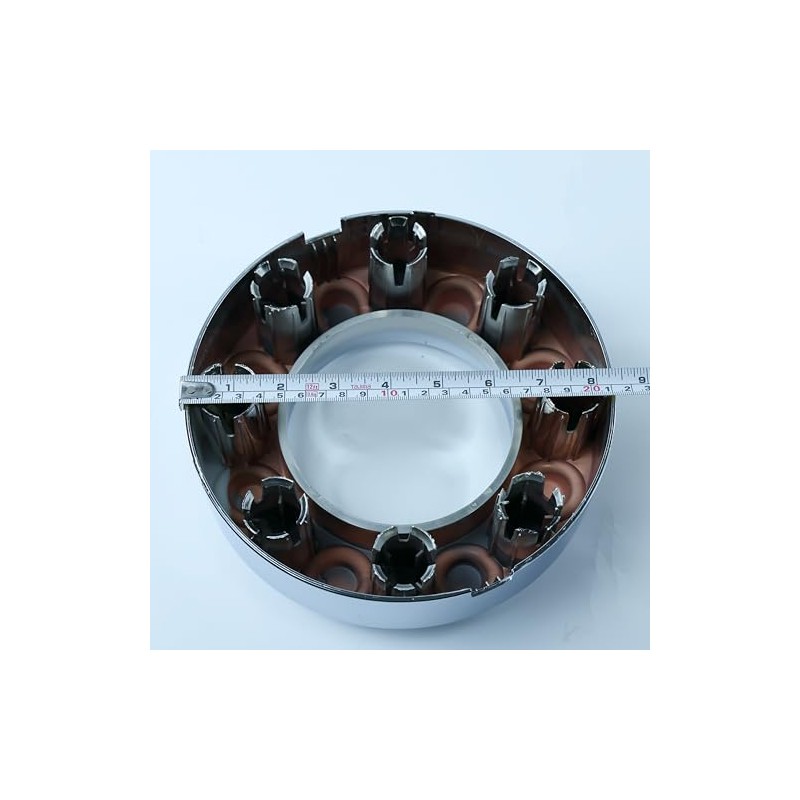 Fit 2005-2018 F250 F350 Chrome Open Center Wheel Hub Cap