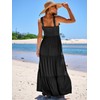 ANRABESS Summer Maxi Dresses for Women 2024 Casual Long Beach