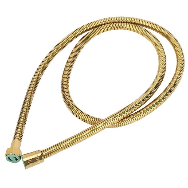 High Temperature Resistance Gold Color Multi-Functional Stainless Steel Shower Hose