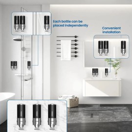 Dispensador De Champú, Acondicionador Y Gel De Baño Exin Dec