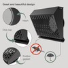 Vent Systems 6" Inch Exhaust Vent Cover with Rubber Gasket