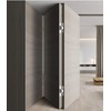 2 Pack Heavy Duty 3-Way Adjustable Hinges for 180 Degree