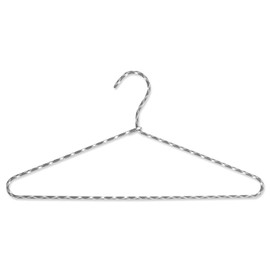 Rethink Your Room Clothes Hangers 60 Pack Stylish Fabric Wrapped Metal, Space Saving Coat, Velvet, Pant Hangers for Closet Organization, Durable Non-Slip, Grey/White Wardrobe Essentials Bulk Storage