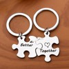 Matching Keychains Gifts for Couples Girlfriend Boyfriend Couple Keychains for
