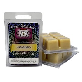 3 Pack Soy Blend Coo Candles Wickless Candle Bar Wax Melts - Nag Champa (3)