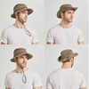 Sun Hat for Men, Cotton Embroidery Summer Outdoor Sun Protection