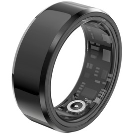 Smart Ring Android Fitness Tracker Ring Smart Rings for Men Women Smart Ring Heart Rate Waterproof Smart Ring with Pedometer Sleep Tracker Ring iOS Smart Workout Fitness Ring Stainless Steel