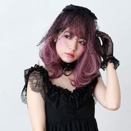 Allgrade Ruffle Curl Midi Heat Resistant Dark Plum