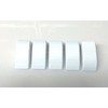 White Euro Rocker Marine Switch Cover 5 Pack