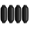 Costway 4 Ribbed Marine 8.5" X 27" Boat Fender Vinyl