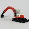 Unbranded 17cm Alloy 1/50 Tracked Wood Grabbers Heavy Construction Vehicle