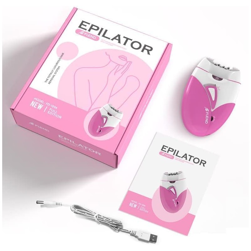 Epilator, 2 Speed Setting of Smooth Glide Face Ep-ilator for