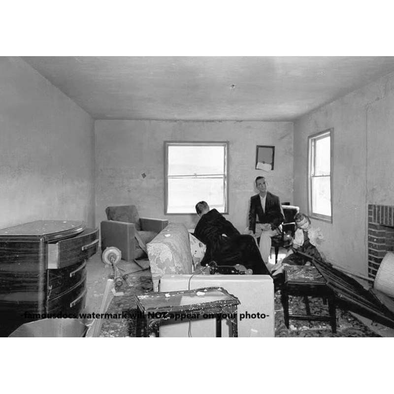 1st on TV Nuclear Bomb Test PHOTO Duck & Cover